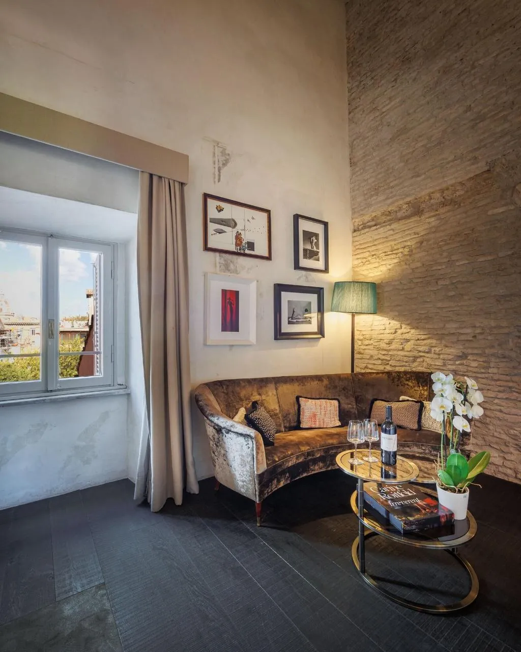 SUITE KING SIZE BED Room, Dom Hotel Roma, Rome