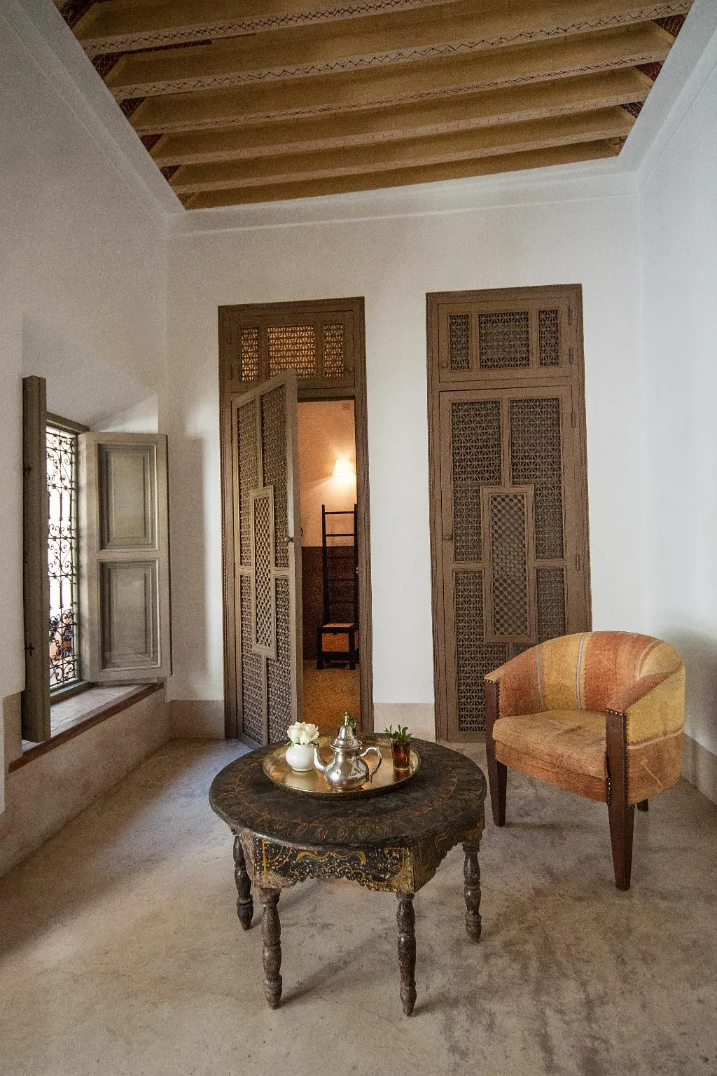 DOUBLE DELUXE QUEEN BED Room, Riad Jaaneman, Marrakech