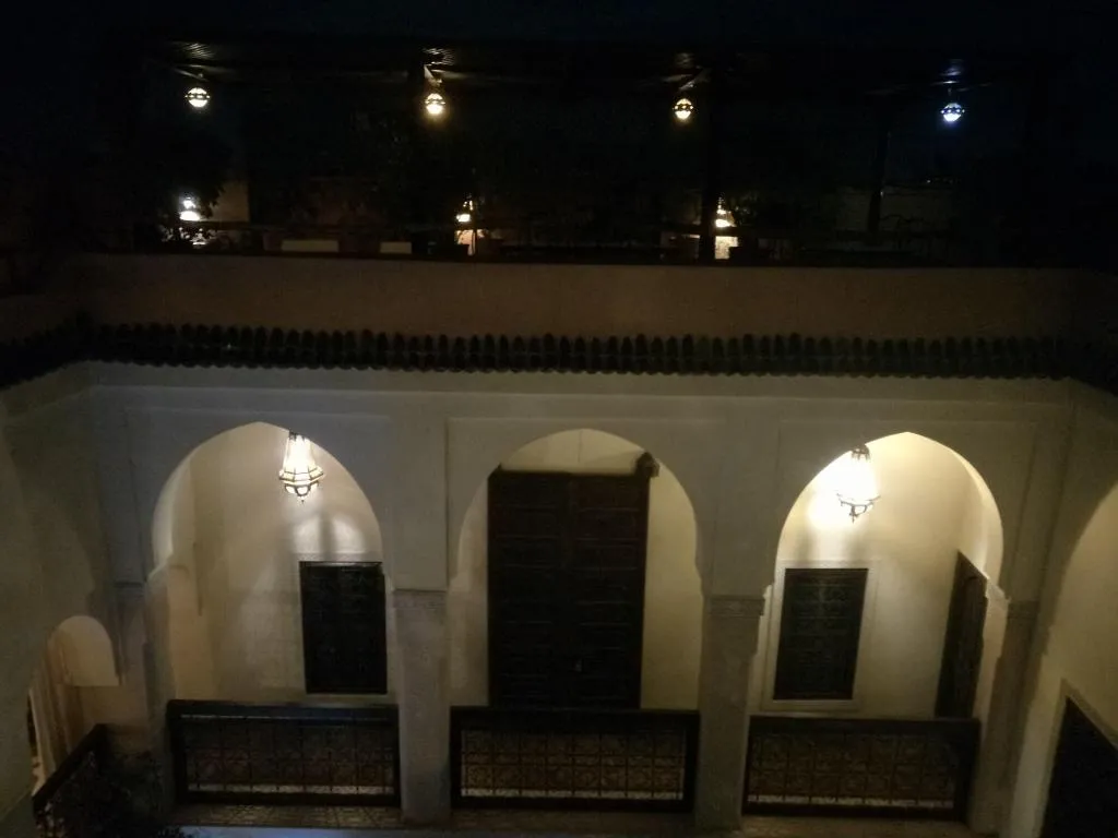 Terrace, Riad Dar Dialkoum, Marrakech