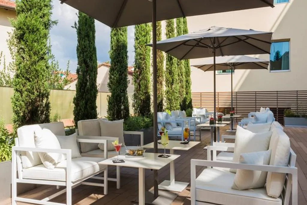 Terrace, Hotel Glance In Florence, Florence