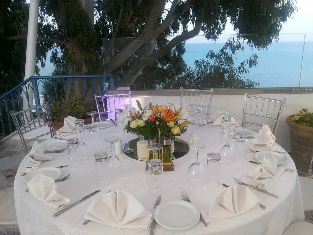 Restaurant, La Villa Bleue, Tunisia