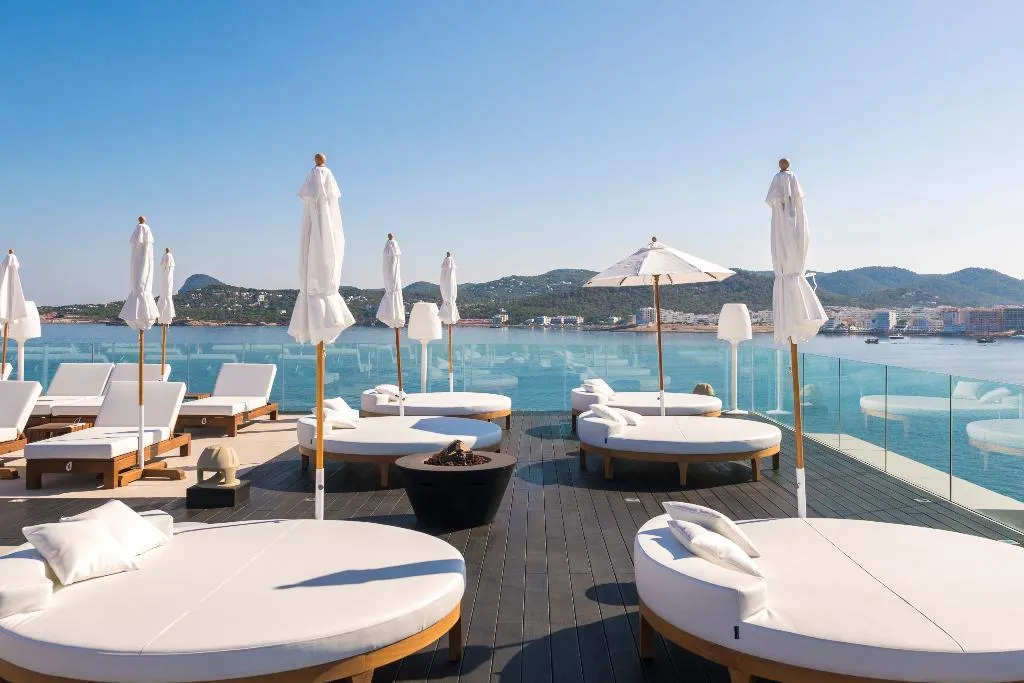 Terrace, Amare Beach Hotel Ibiza, Ibiza