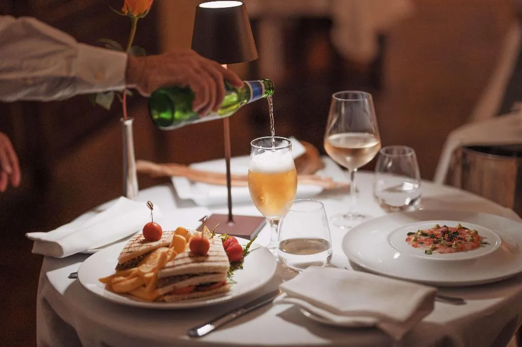 Restaurant, Grand Hotel San Pietro, Taormina