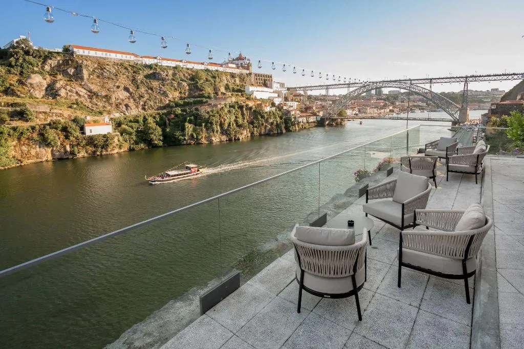 Terrace, Eurostars Porto Douro, Porto
