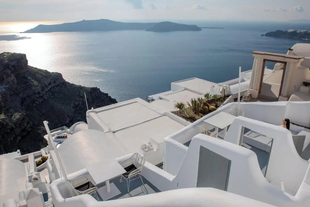 General view, Heavens Edge by Mr and Mrs White, Santorini