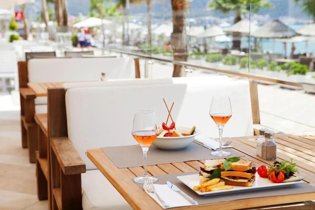 Restaurant, The Beachfront Hotel, Dalaman