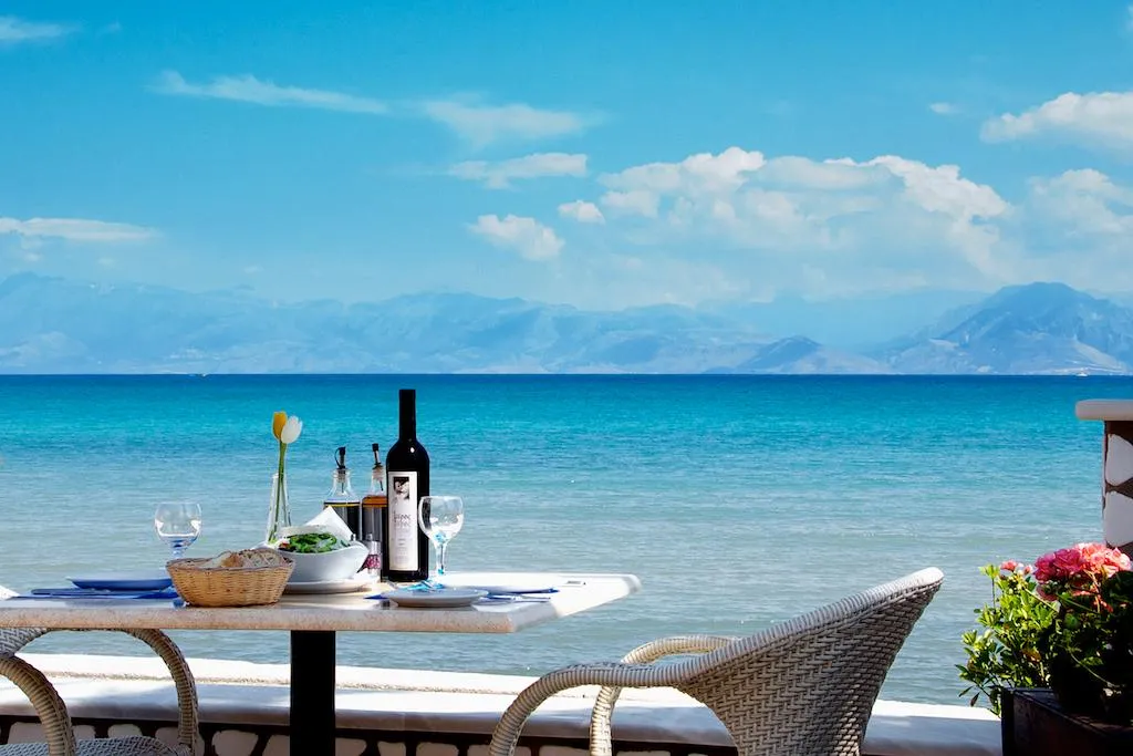 Restaurant, Coral Beach, Corfu