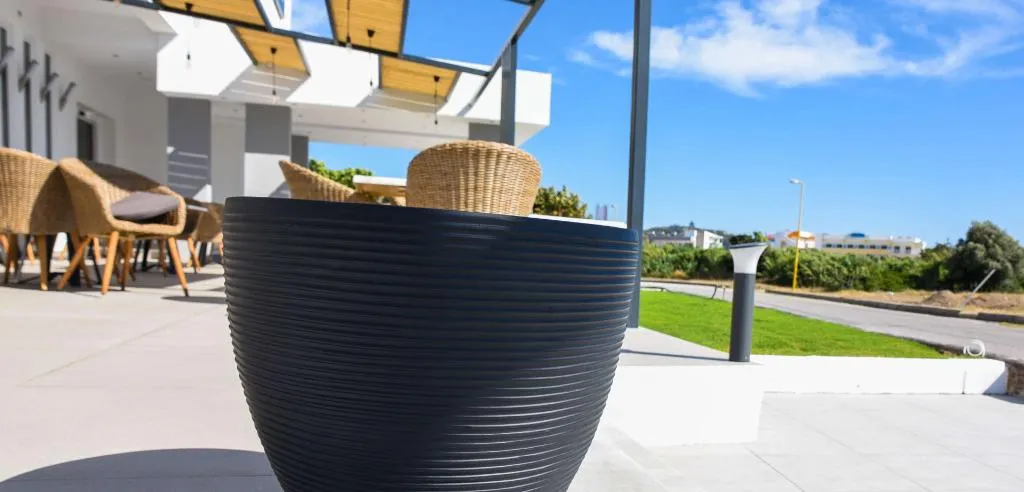 Terrace, Tsampika Hotel, Rhodes