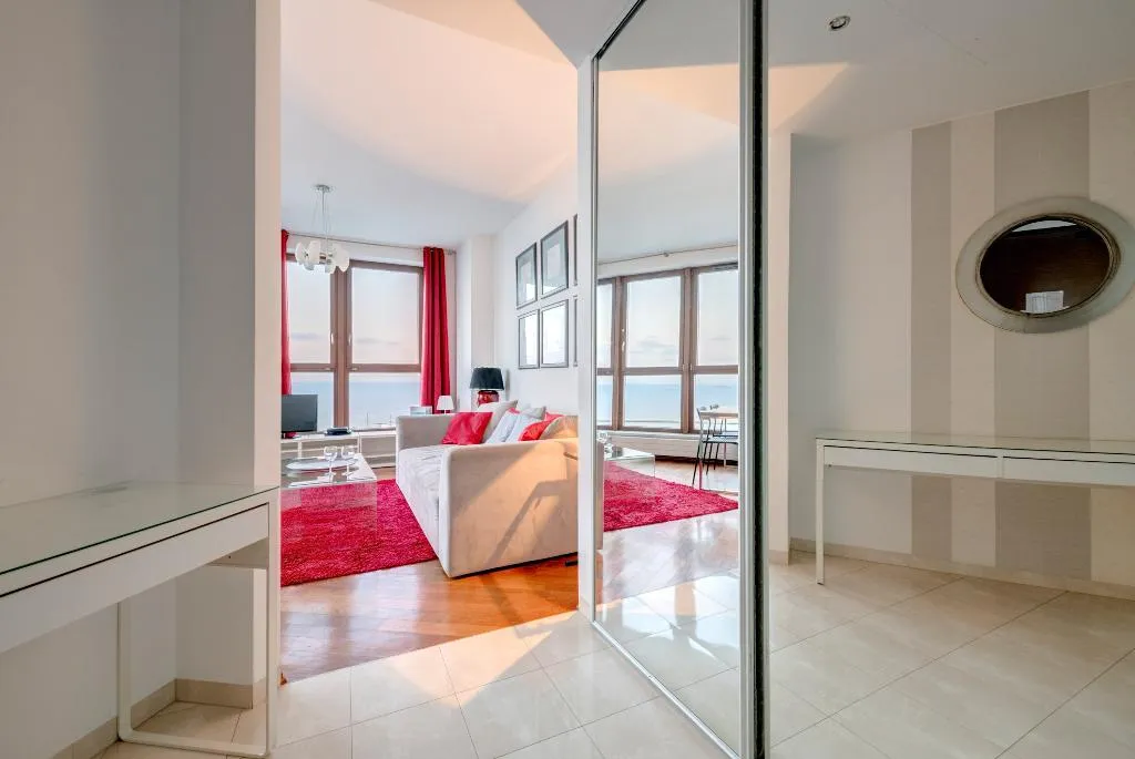 APARTMENT SEA VIEW ONE BEDROOM Room, Dom & House - Apartments Sea Towers, Gdansk