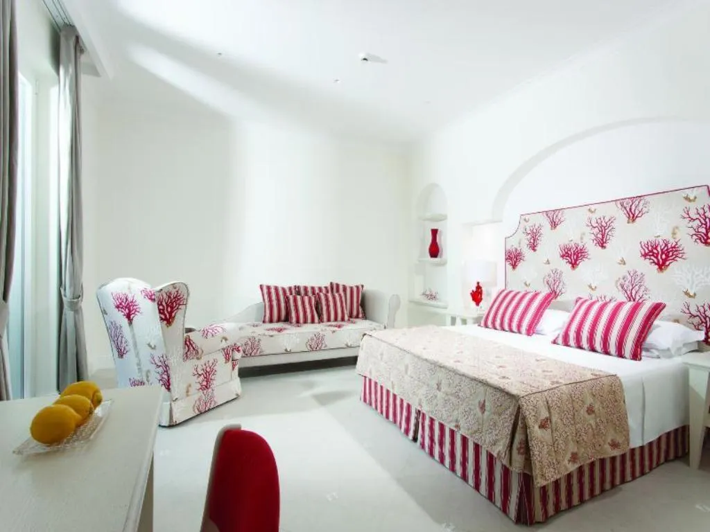 QUADRUPLE SEA VIEW WITH BALCONY Room, Hotel Corallo Sorrento, Naples
