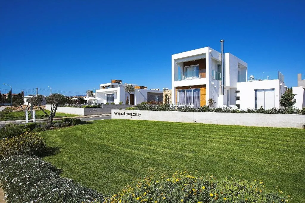 Terrace, Paradise Cove Luxurious Beach Villas, Cyprus