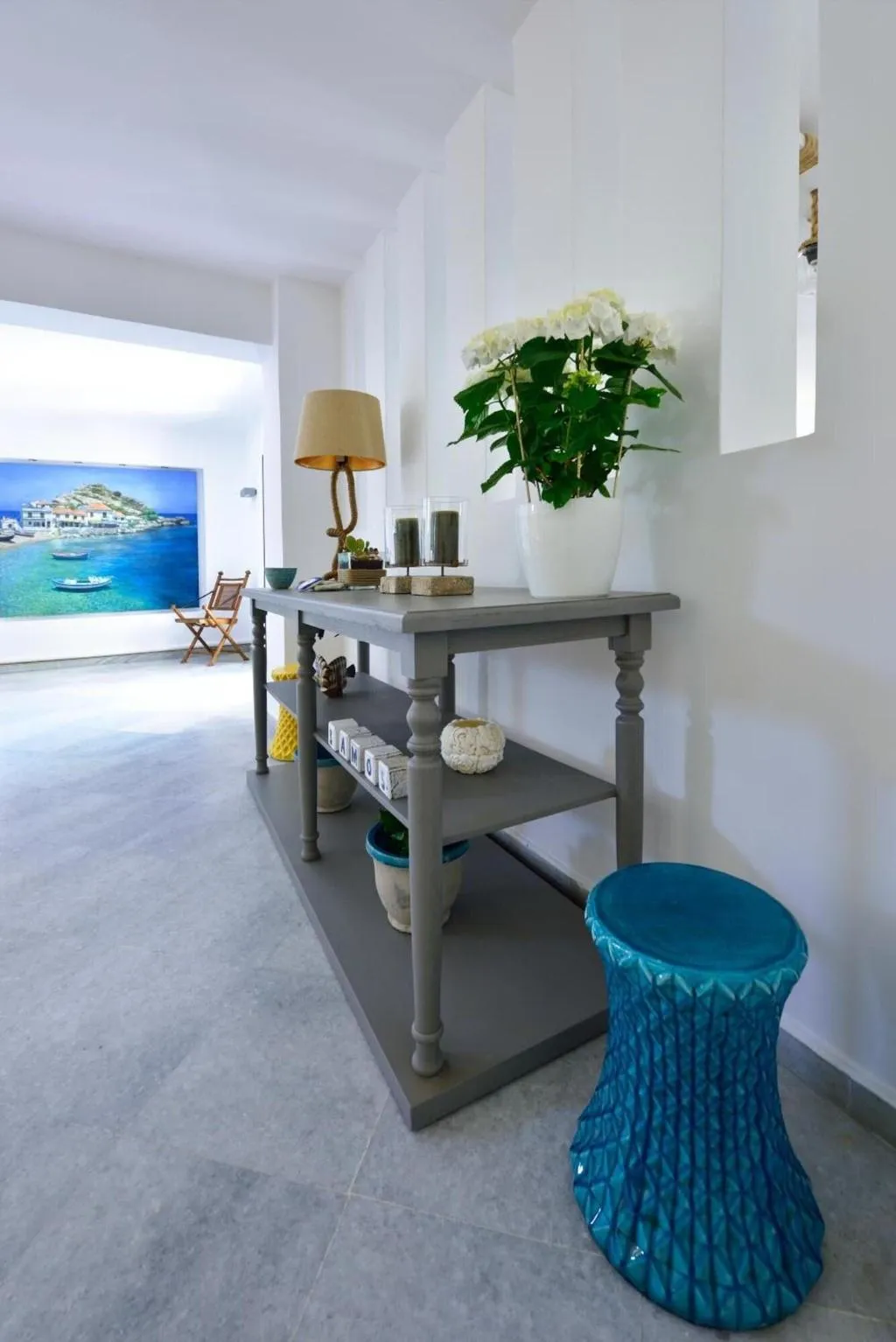 Lobby, Kalidon Beach Hotel, Samos