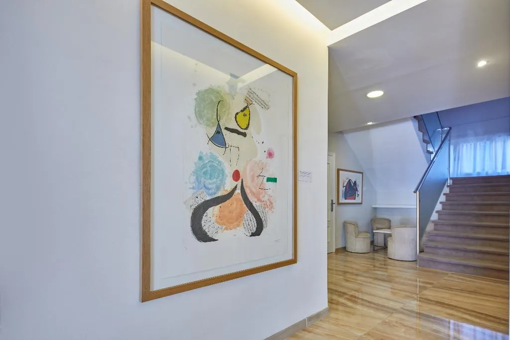Lobby, Hotel Joan Miro Museum, Majorca