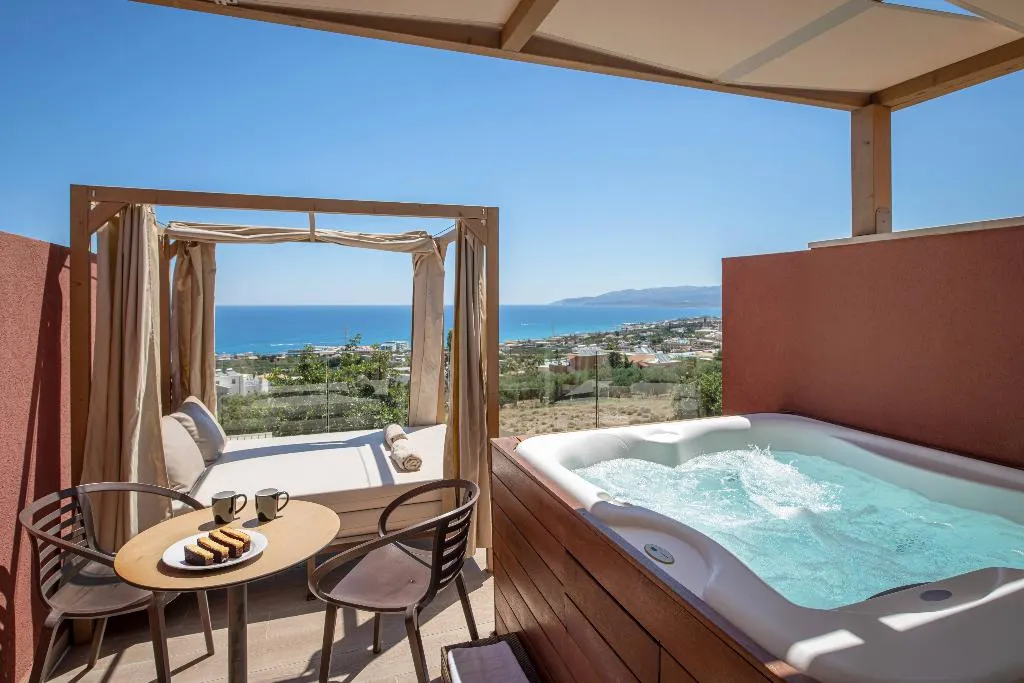 SUITE WITH JACUZZI Room, Esperides Resort Crete, Crete