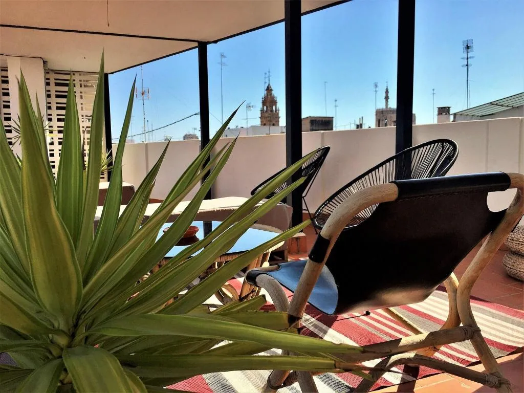 Terrace, Md Design Hotel Portal Del Real, Valencia