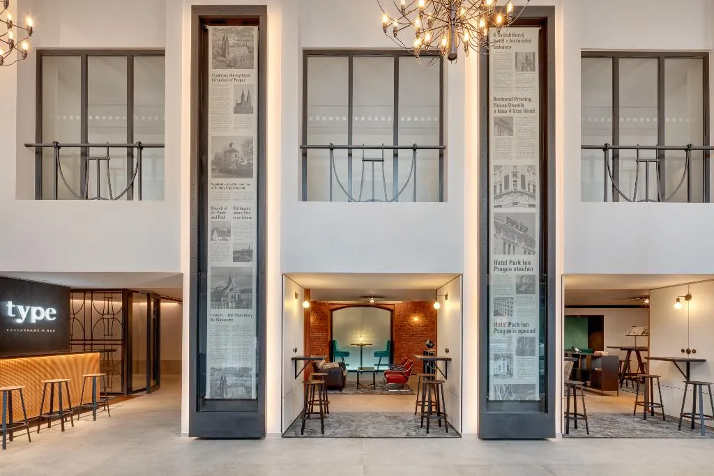 Lobby, Hermitage Hotel Prague, Prague