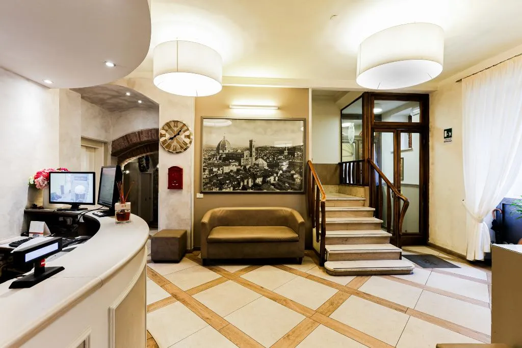 Lobby, Albergo Firenze, Florence