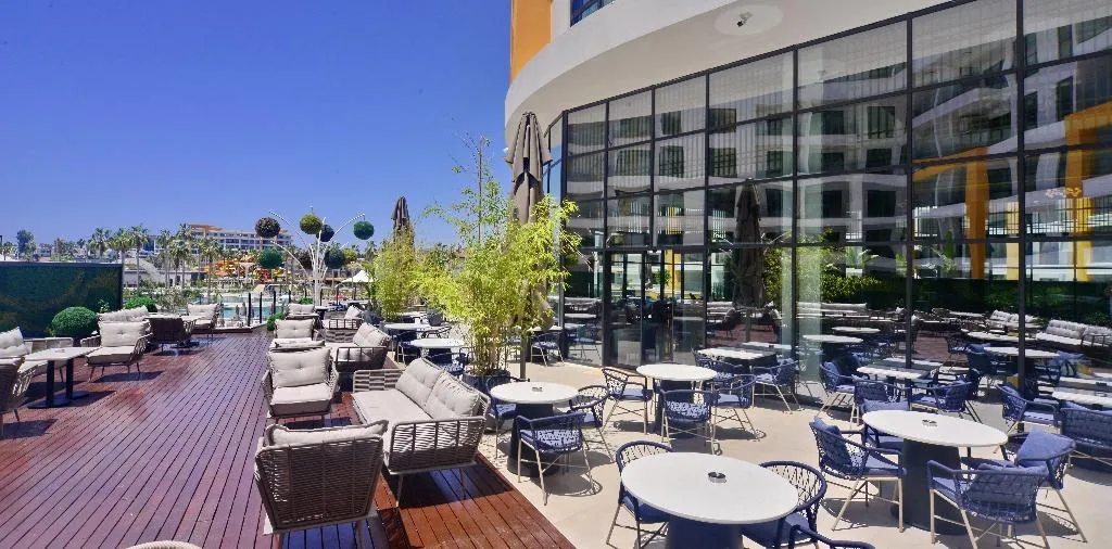 Terrace, Azura World Hotel, Antalya