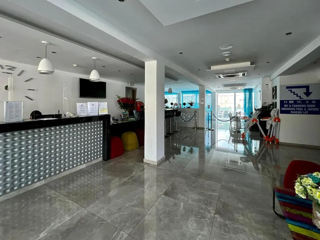 Lobby, Sunny Blue Hotel, Cyprus