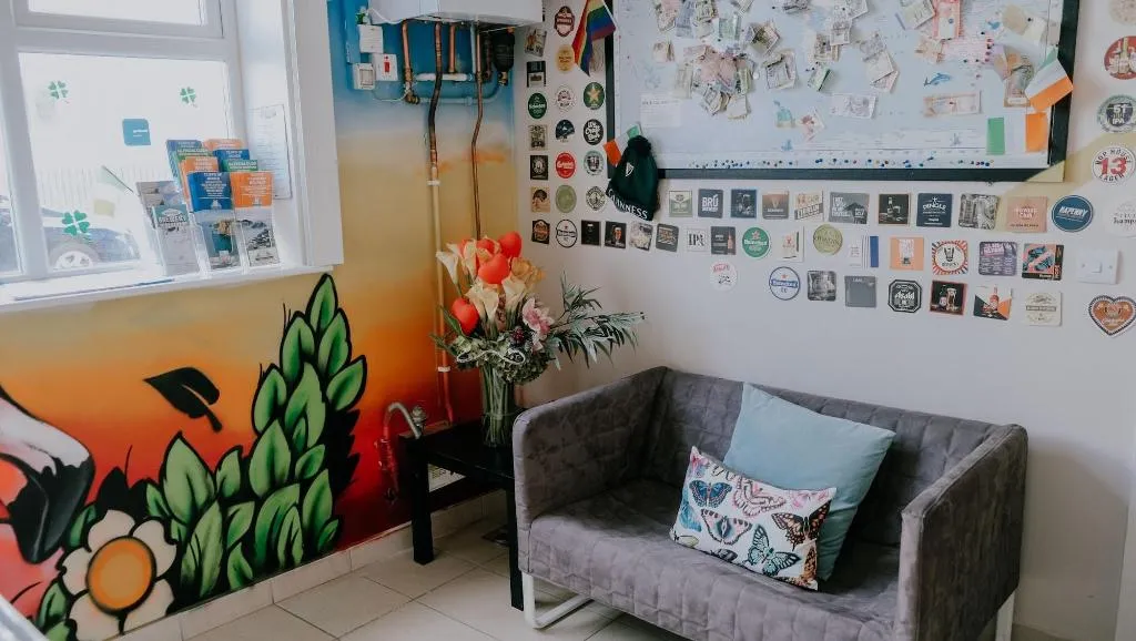 Lobby, Garden Lane Backpackers, Dublin