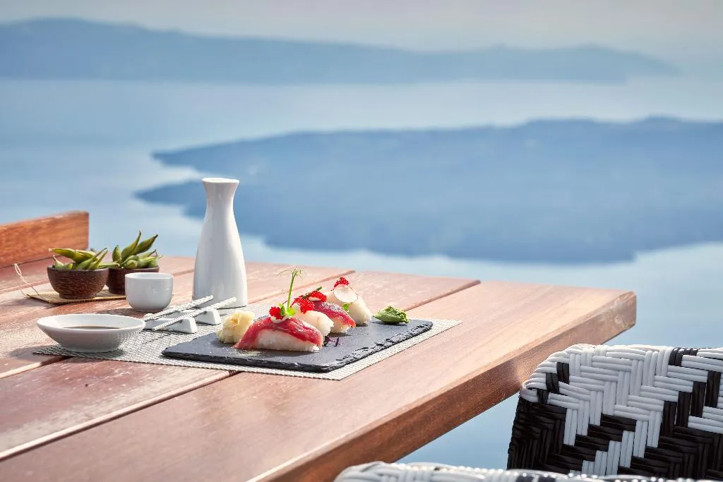 Restaurant, Katikies Chromata Santorini - The Leading Hotels, Santorini