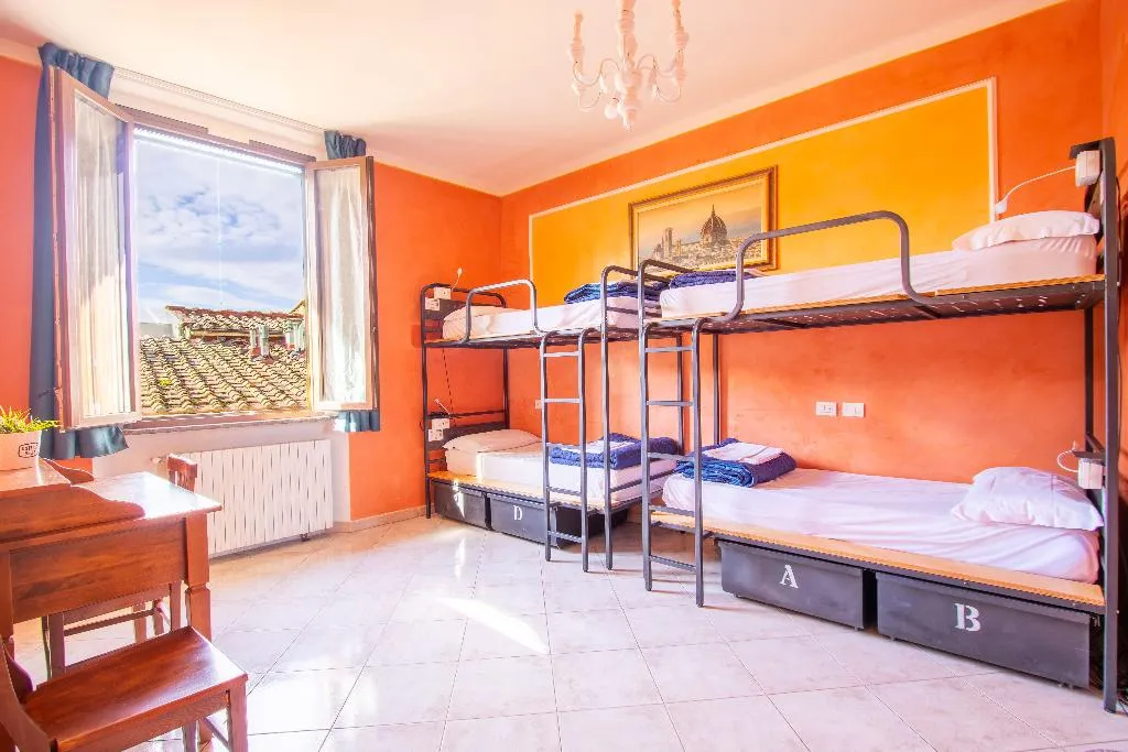 Bed in dormitory FEMALE ROOM Room, Ostello Bello Firenze, Florence