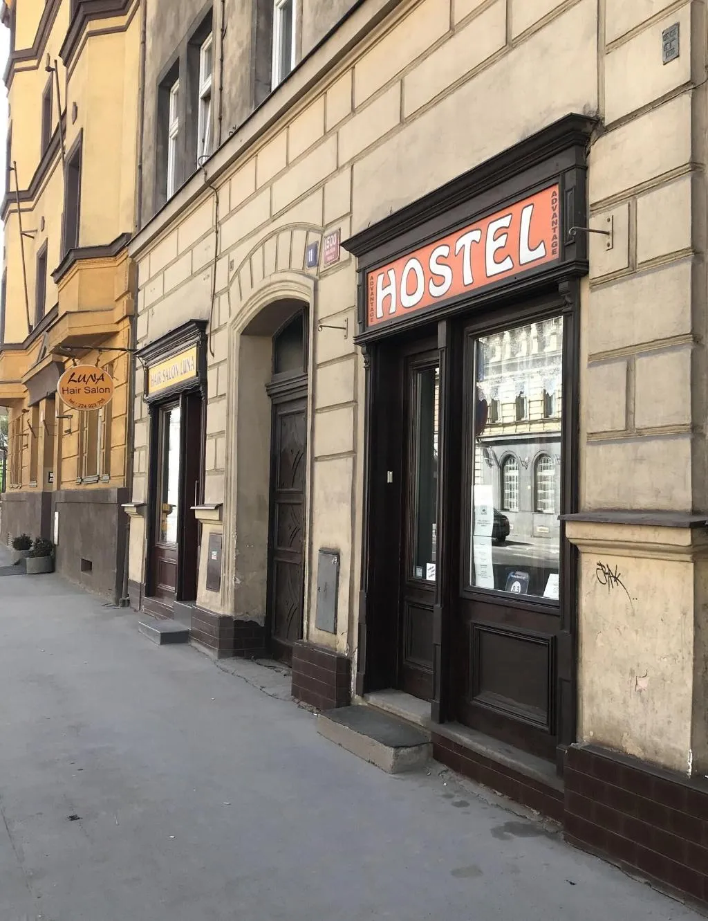General view, Hostel Advantage, Prague