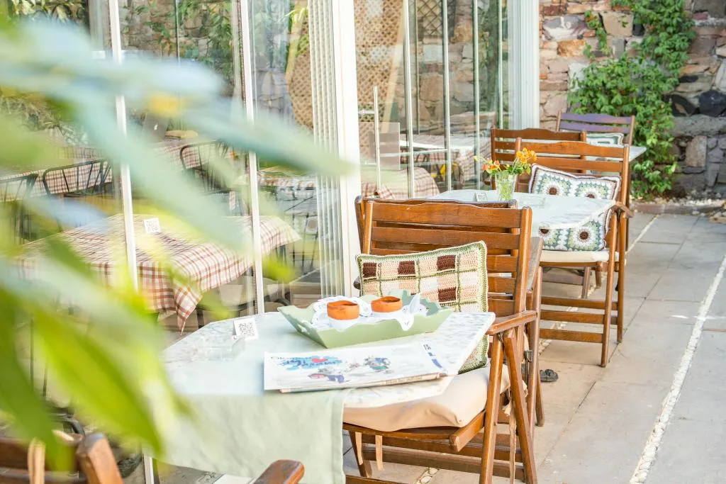 Terrace, Cunda Ilios Hotel, Izmir