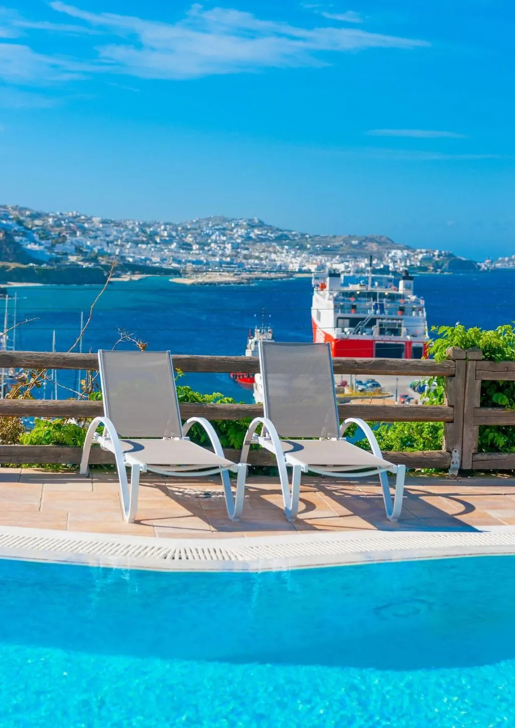 Terrace, Paradision, Mykonos