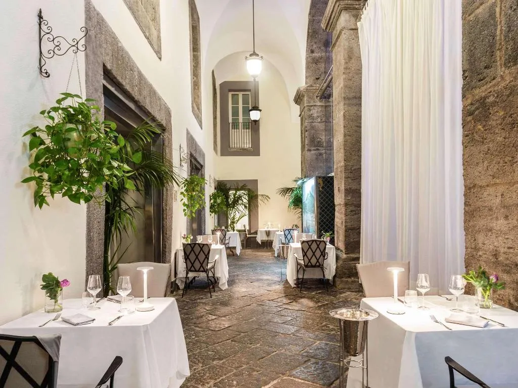 Restaurant, Palazzo Caracciolo Naples, Naples