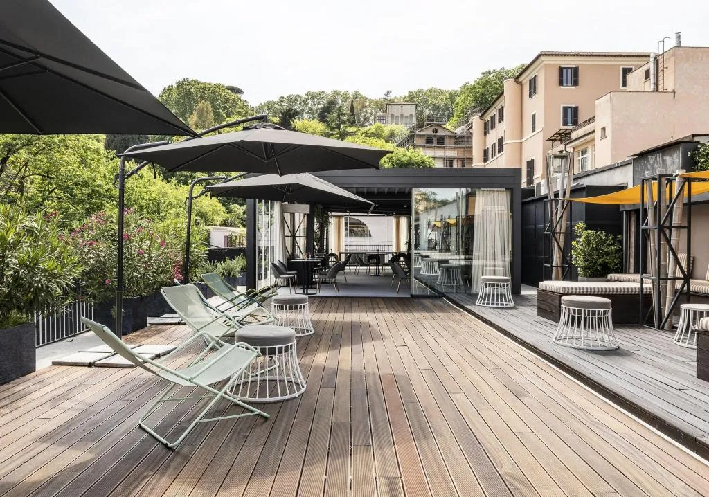 Terrace, Horti 14 Luxury House Trastevere, Rome