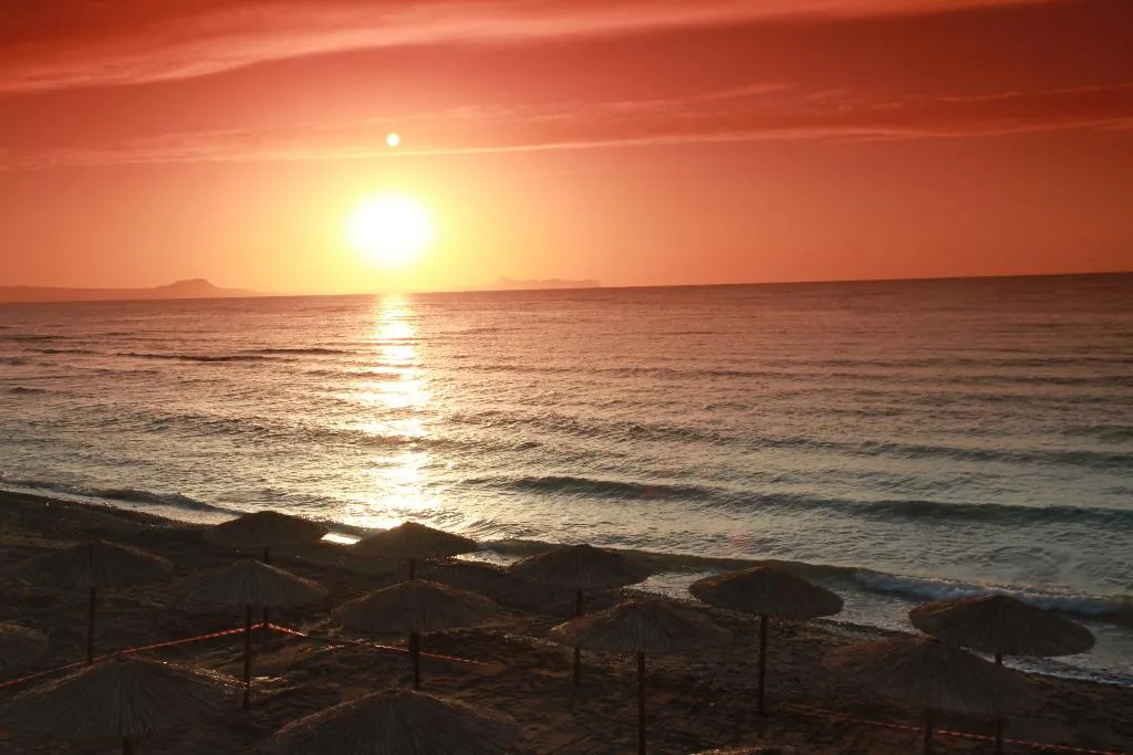 Beach, Dedalos Beach Hotel, Crete