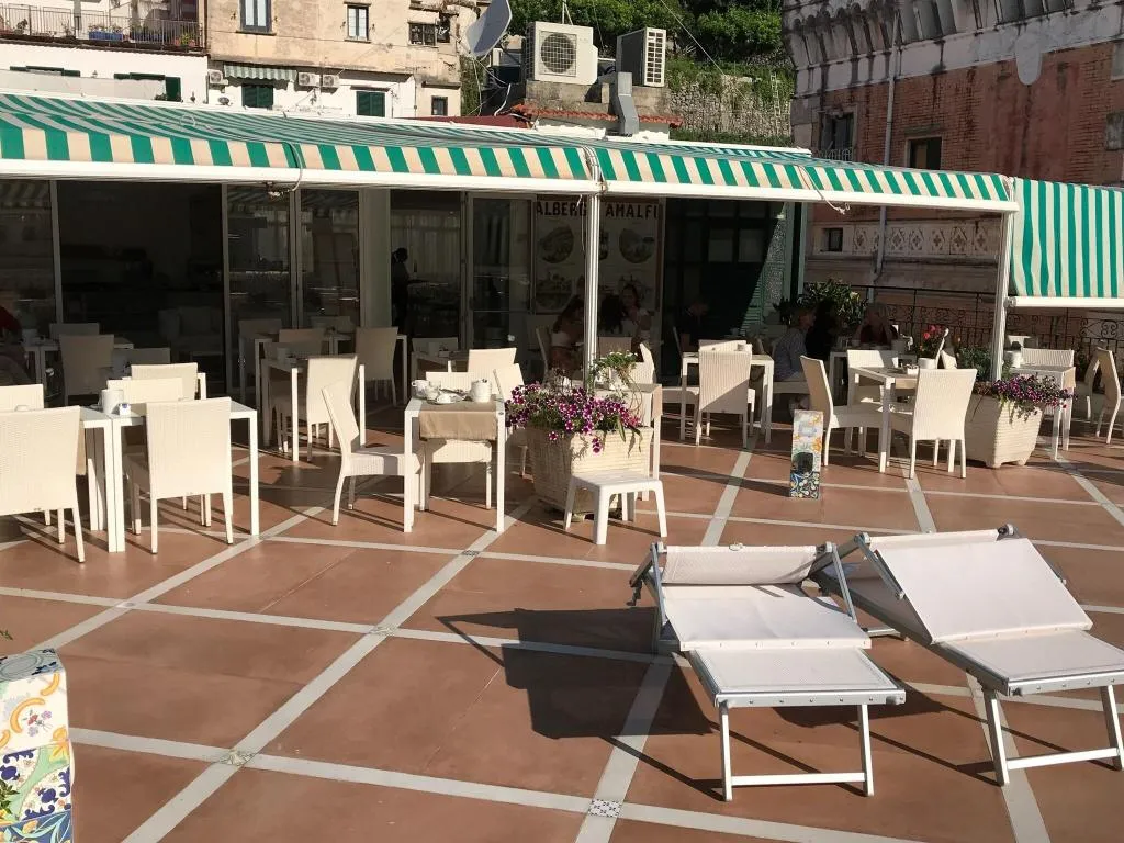 Terrace, Amalfi, Naples