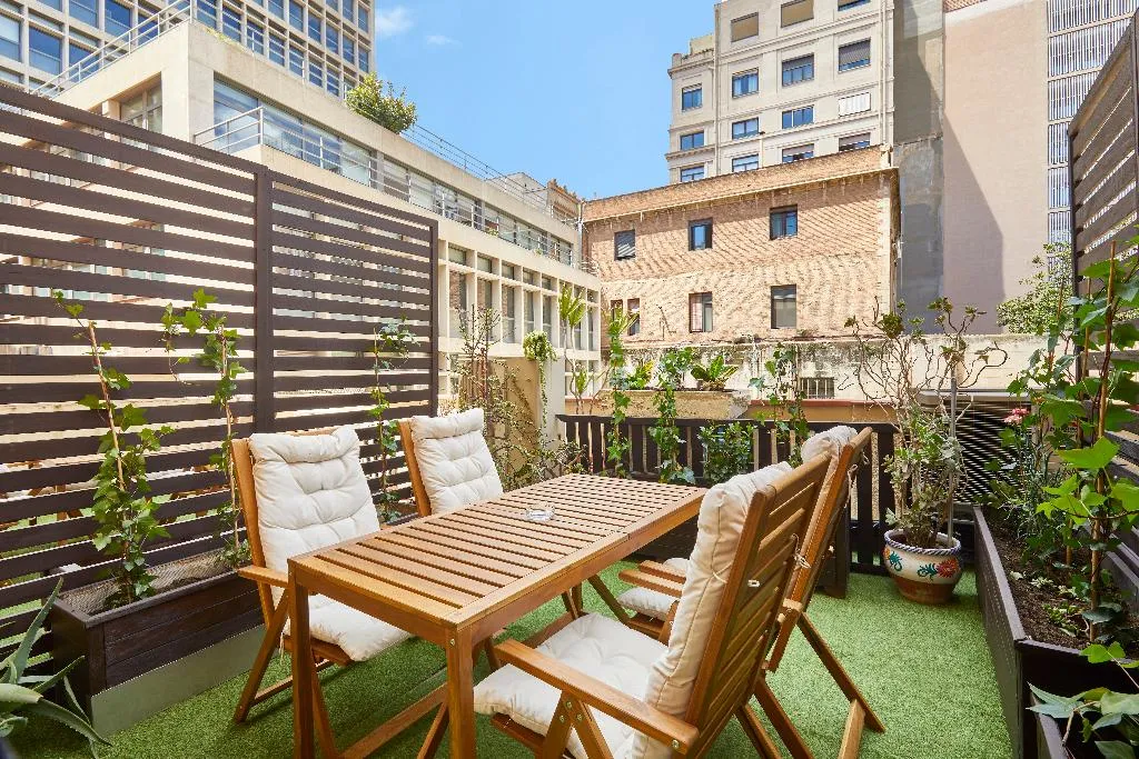 DOUBLE SUPERIOR WITH TERRACE Room, Hotel Cortes Rambla, Barcelona