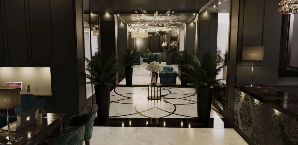 Lobby, Palazzo Doglio, Cagliari
