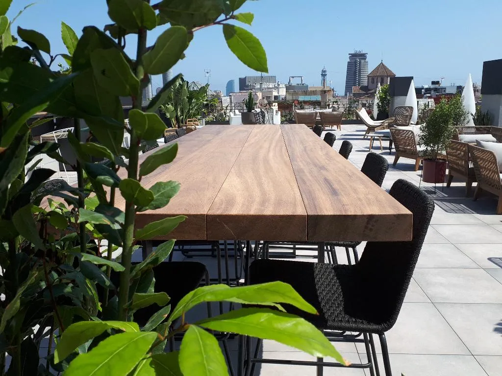 Terrace, Silken Ramblas, Barcelona