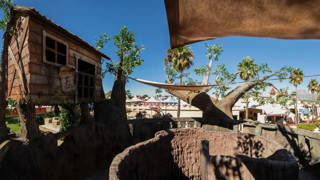 Terrace, Magic Robin Hood Resort, Costa Blanca