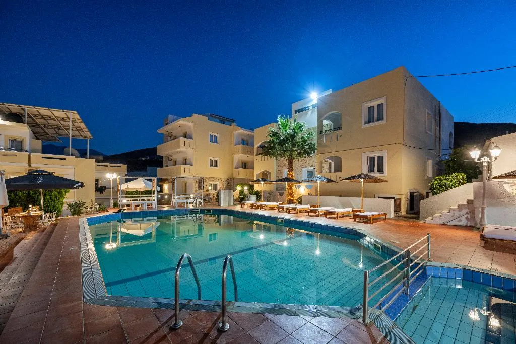 General view, Nikos Apartments, Crete