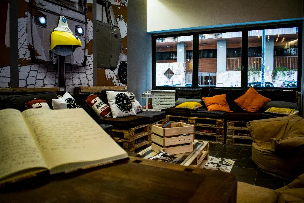 Lobby, Hostel Trastevere 1, Rome