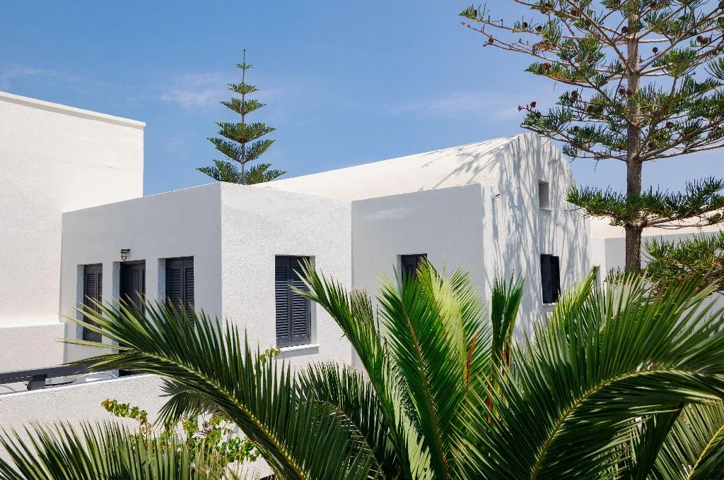 General view, Scorpios Beach Hotel, Santorini