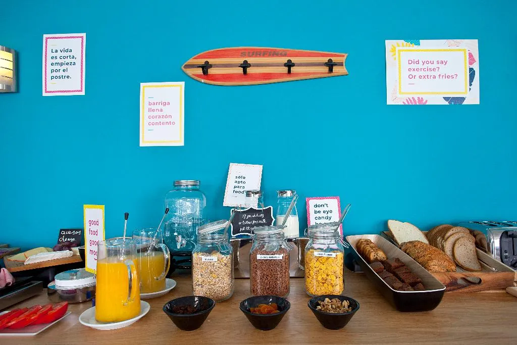 Bar, Flip Flop Surfing Playa Apartments, Majorca