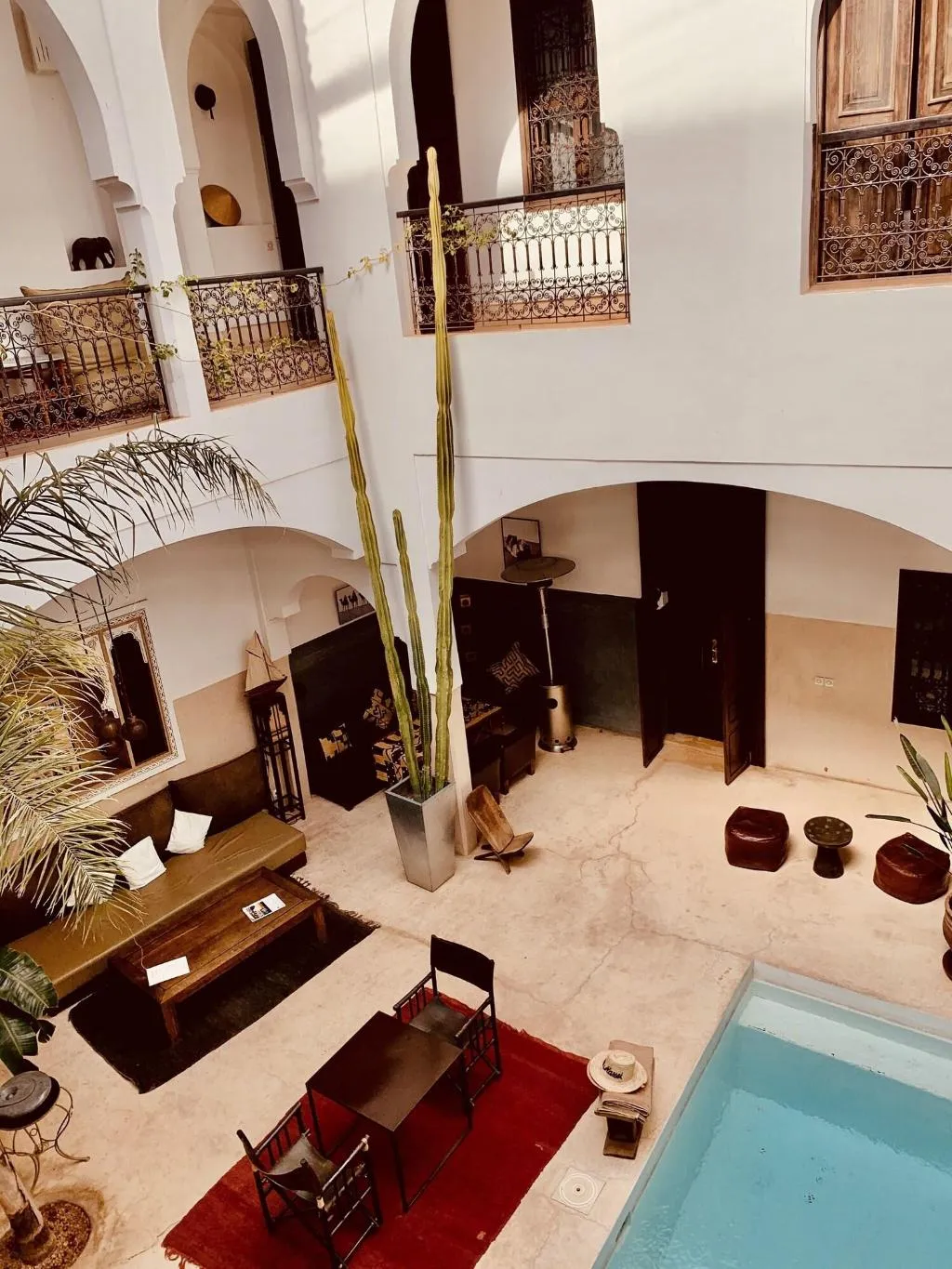 Terrace, Riad Dar Massai, Marrakech