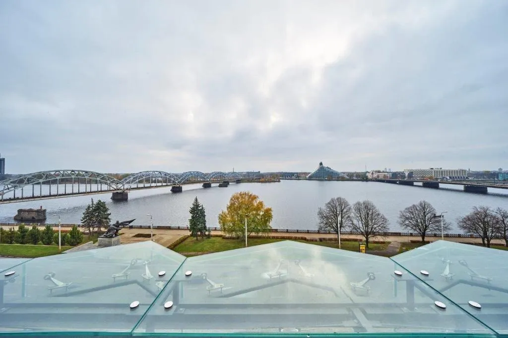 Terrace, Wellton Riverside Spa Hotel, Riga