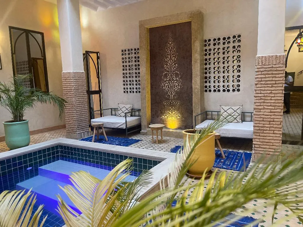 Lobby, Riad Samarine, Marrakech