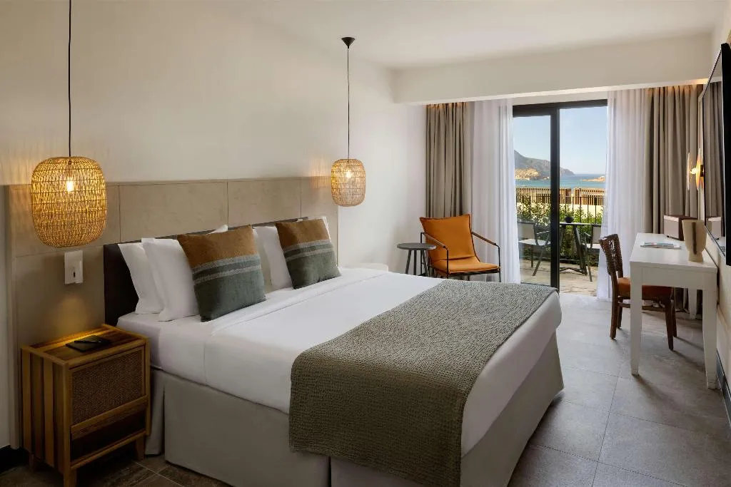 SUITE KING SIZE BED Room, Domes Aulus Elounda, Curio Collection by Hilton, Crete