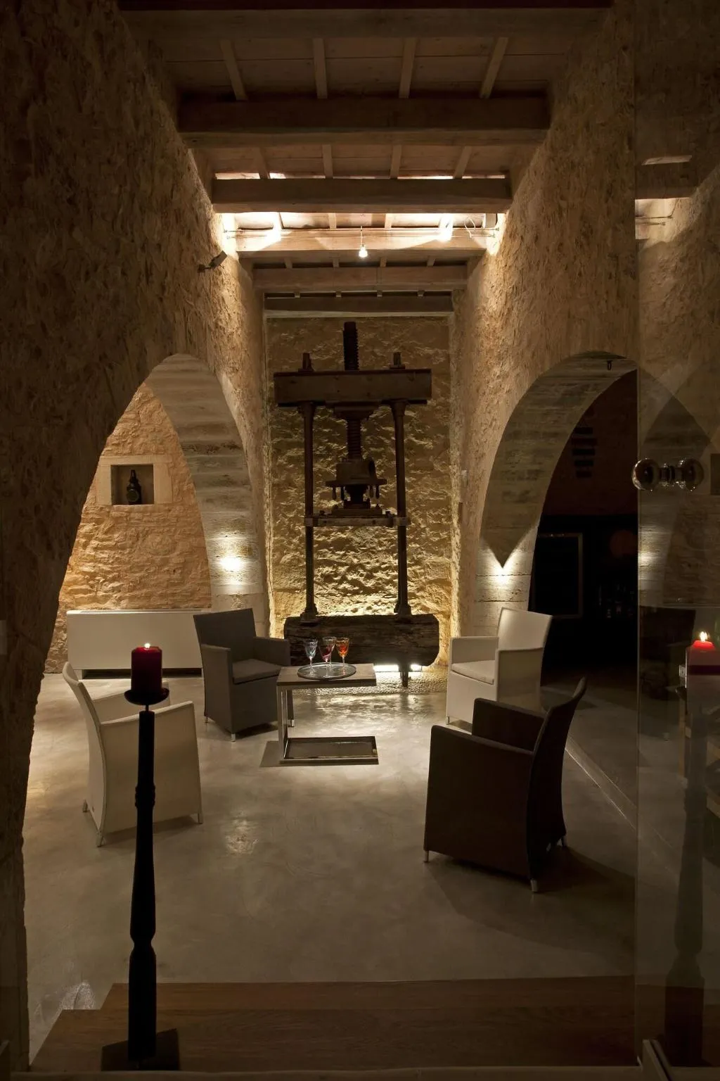 Lobby, Villa Athermigo, Crete