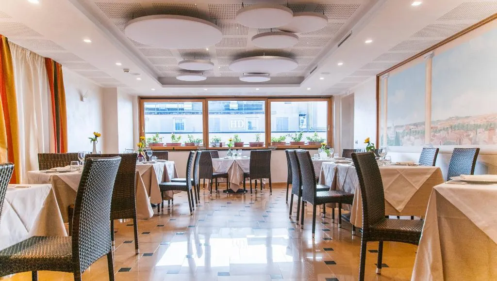 Restaurant, Diana Roof Garden, Rome