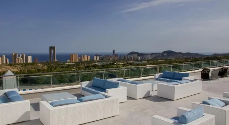 Terrace, Gran Luxor All Suites Hotel, Costa Blanca