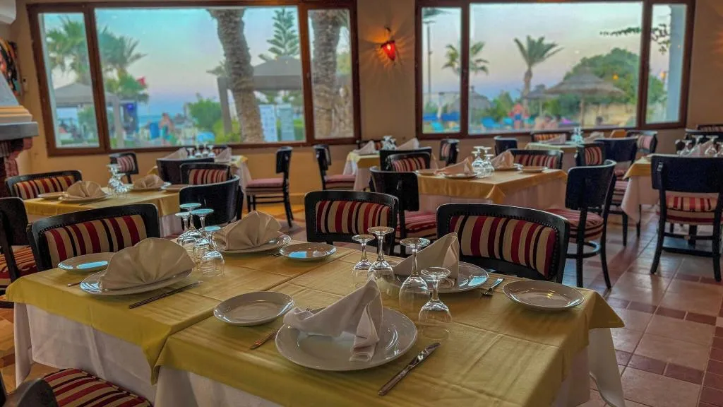 Restaurant, Dar El Bhar, Tunisia