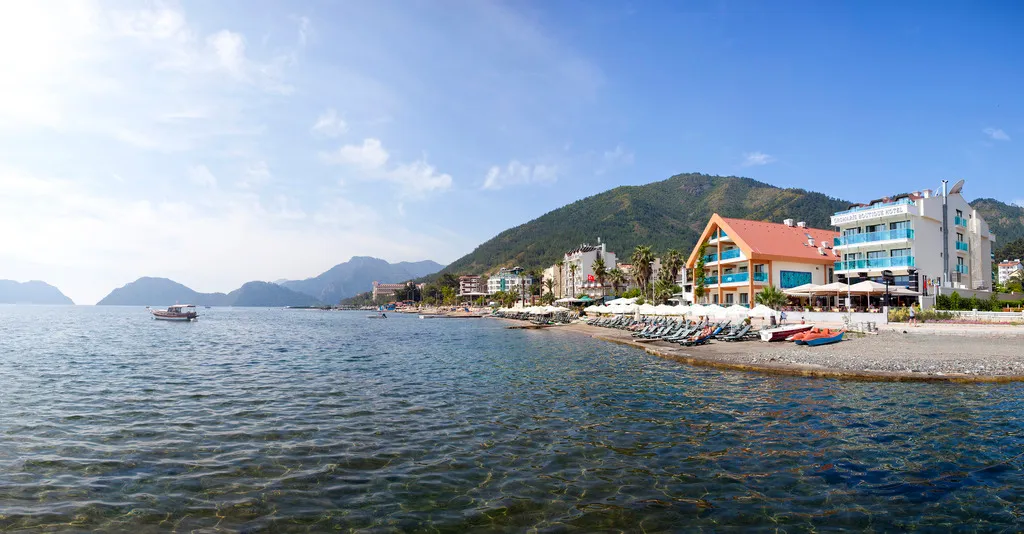 Beach, Orsmaris Boutique Hotel, Dalaman